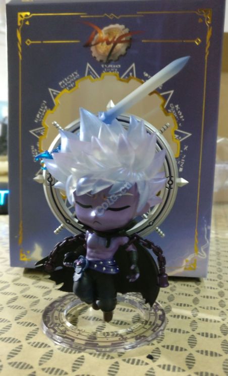 擎苍天帝粘土人开箱 DNF超萌天帝手办欣赏