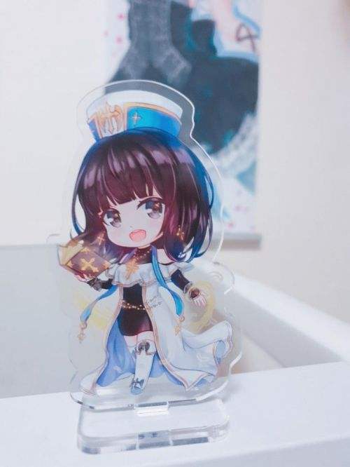 DNF玩家手绘Q版女圣骑周边 奶妈这么可爱