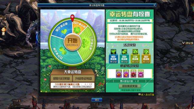 DNF幸运转盘惊喜活动攻略 建议不升级转盘