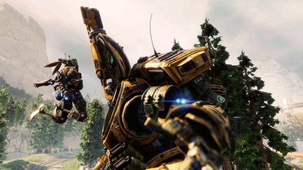 游戏背景设定在未来,一个有着巨大机器人的科幻世界.