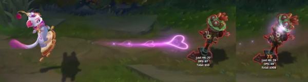 lol觅心猫咪悠米皮肤怎么样 情人节悠米皮肤特效展示