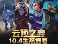 一图速看云顶之弈10.4b生态 掠食者剧毒实力称王