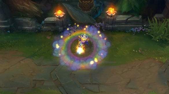 lol2020年愚人节皮肤曝光 小炮、小法cos小小英雄