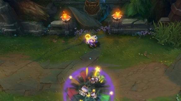 lol2020年愚人节皮肤曝光 小炮、小法cos小小英雄