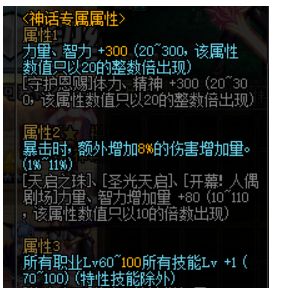 DNF100级史诗装备养成思路分享 核心是创造
