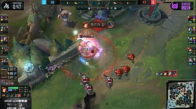 虎牙LCK：KT气势如虹横扫SB,APK逆转韩华！