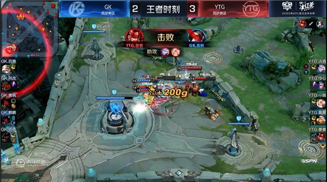 虎牙KPL：莽夫会战术谁也挡不住，虎牙巅峰德比YTG险胜春之GK
