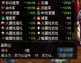 DNF能量主宰套装属性介绍 100级史诗首饰