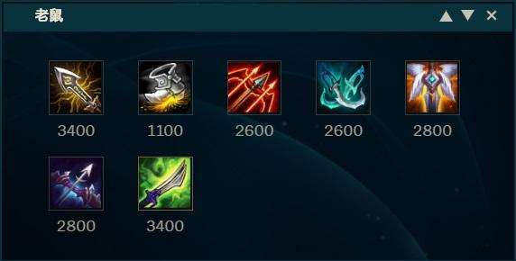 LOL10.9下路丛刃流老鼠天赋出装攻略