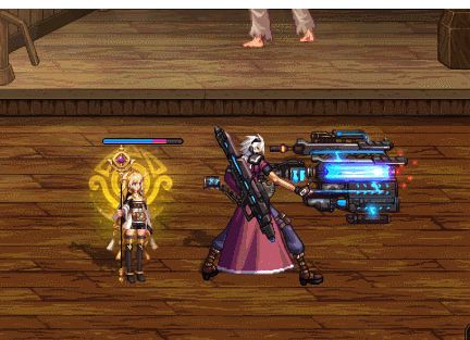 DNF乾坤极电与无人生还的交火史诗手炮对比