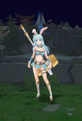 《300英雄》兔人族希娅破界而来 残念兔的战锤威慑