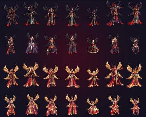 DNF十二套天空套外观展示 自选天空就选它