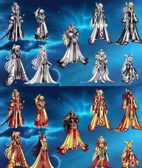 DNF十二套天空套外观展示 自选天空就选它