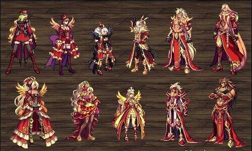 DNF十二套天空套外观展示 自选天空就选它