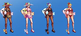 DNF2020夏日套赏析 对比历届夏日套外观