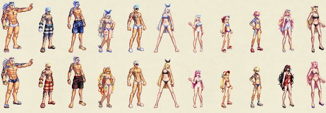 DNF2020夏日套赏析 对比历届夏日套外观