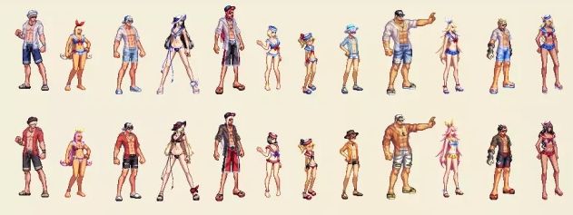 DNF2020夏日套赏析 对比历届夏日套外观