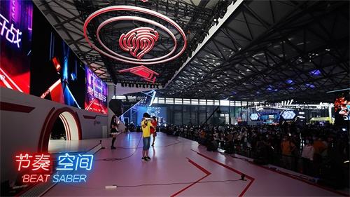 《节奏空间》ChinaJoy现场演绎《极乐净土》，高燃慎点！