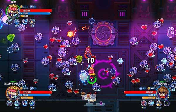 派对必备 联机Roguelike游戏《元能失控》即将登陆PS4!