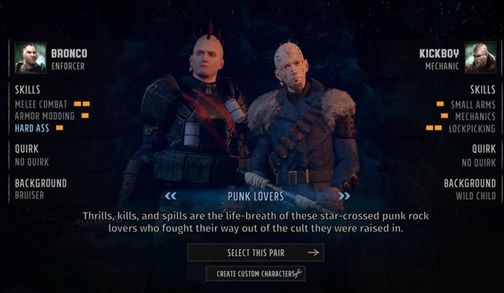 父女william擅长近战,偷袭,动物交流.