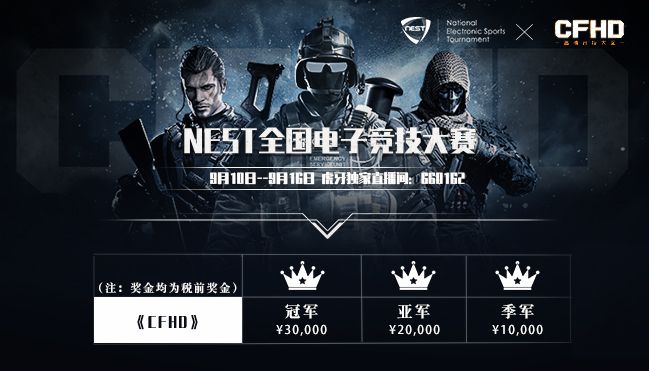 整装待发 火线对决——NEST2020《CFHD》项目赛事信息公布