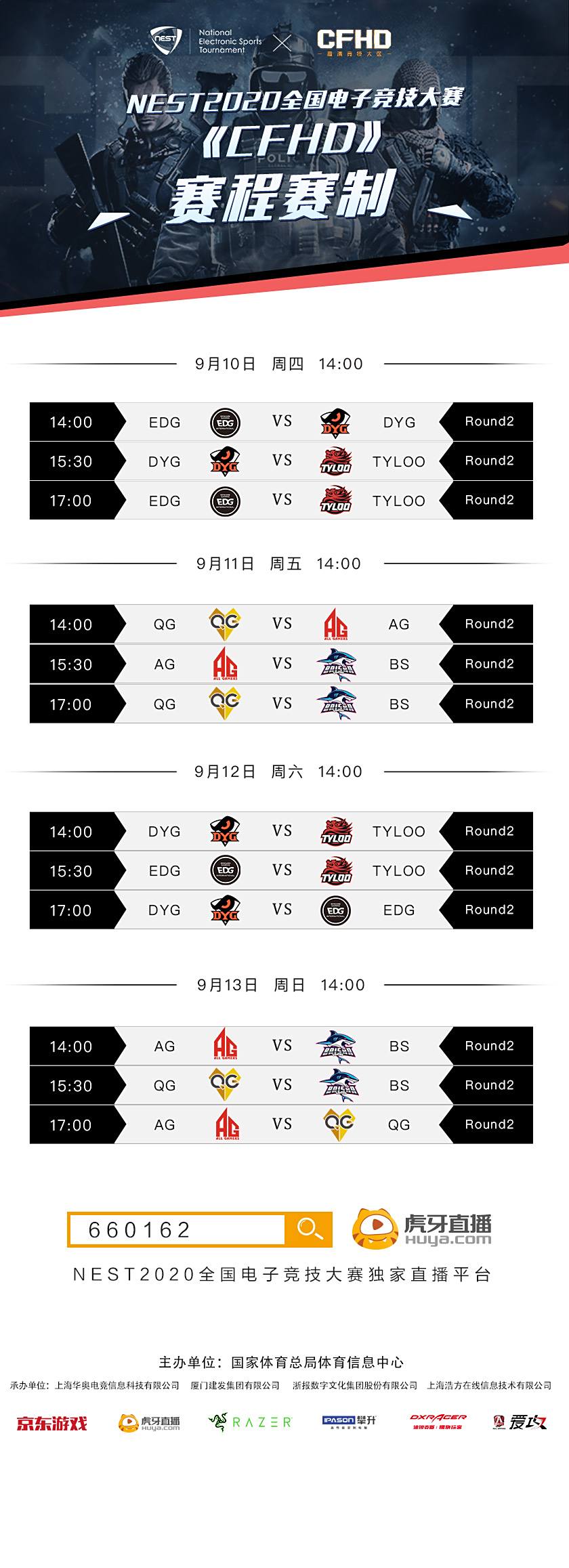 整装待发 火线对决——NEST2020《CFHD》项目赛事信息公布