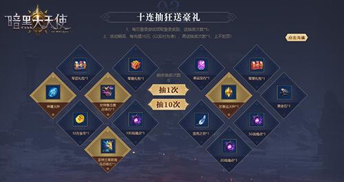 战魂服开启 37《暗黑大天使》海量福利大派送