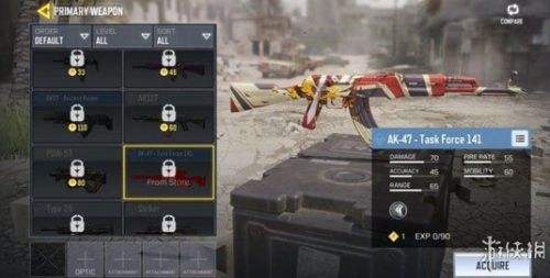 使命召唤手游,使命召唤手游AK47配件,使命召唤手游AK47