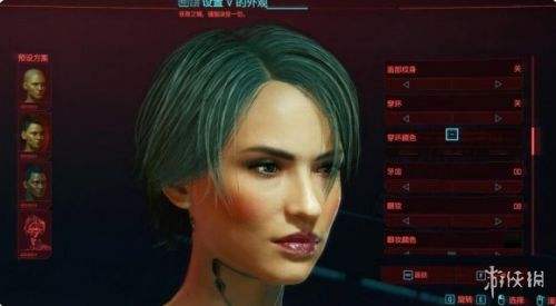 赛博朋克2077好看的女性角色捏脸,赛博朋克2077捏脸技巧