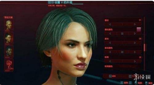赛博朋克2077好看的女性角色捏脸,赛博朋克2077捏脸技巧