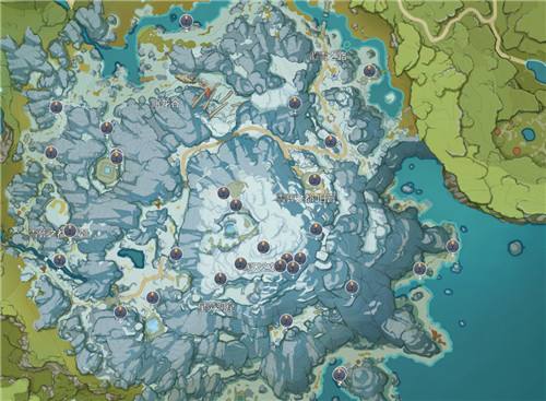 原神雪山仙灵宝箱地图位置一览