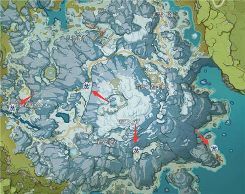 原神丘丘人霜铠王刷新位置一览