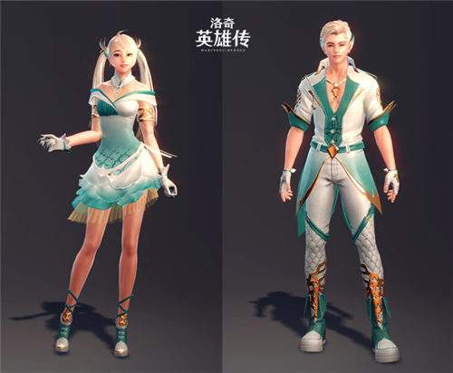 新年新面貌!《洛奇英雄传》全新月季花套装柔美亮相!