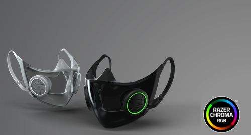 爷青回 雷蛇在CES2021真的推出了RGB口罩