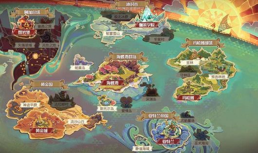 梦想新大陆地图如何定位 地图功能介绍