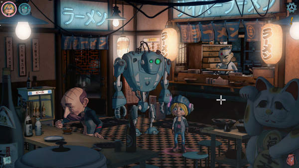 小女孩与工具机器人的寻父之旅《英科迪亚》更新中文