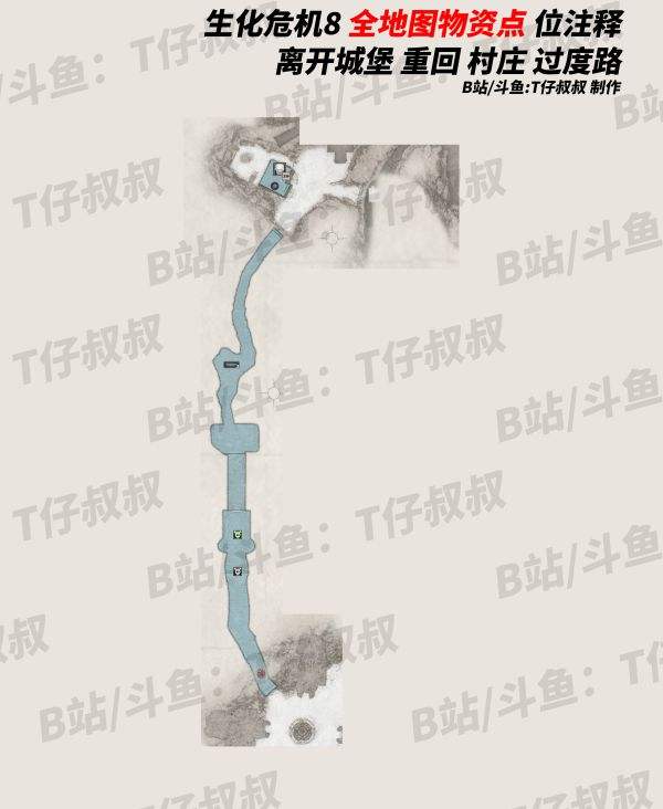 生化危机8全物资点收集大全 物资地图收集指南