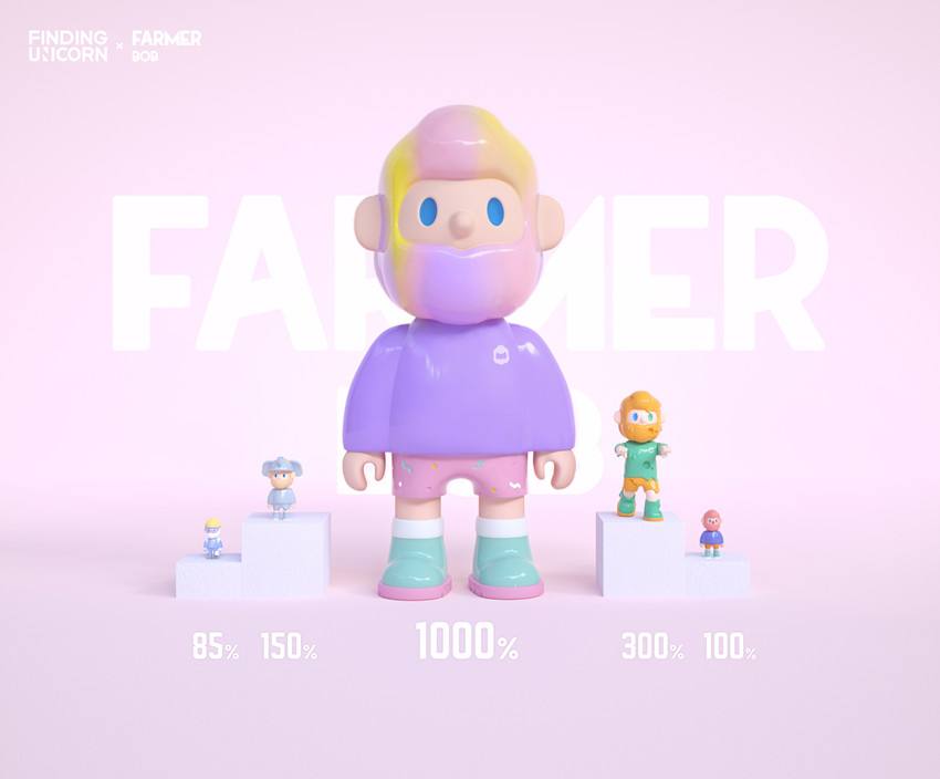 FINDING UNICORN寻找独角兽携FARMER BOB、RiCO等IP参加2021 CJTS