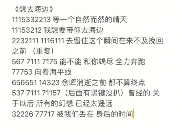 摩尔庄园手游钢琴琴谱合集 想见你、园游会等超好听简谱