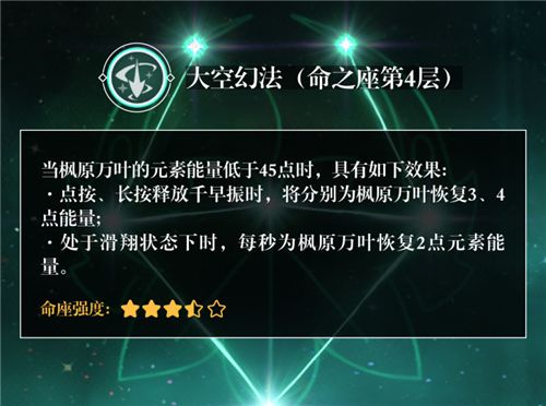 原神枫原万叶命座是什么 万叶技能命座解析