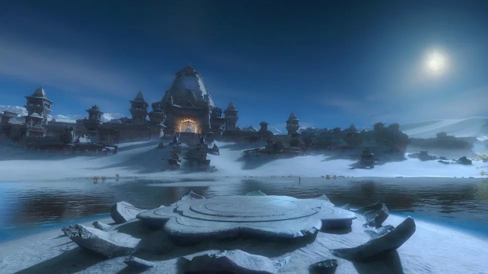 逆水寒鸿音技能皮肤曝光，玩家：这波在银河系