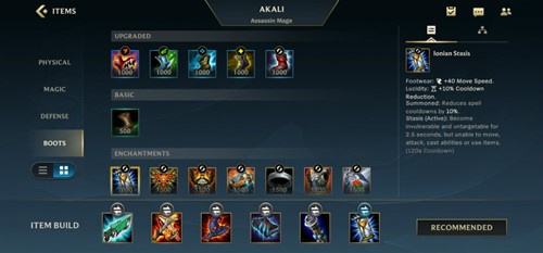 英雄联盟手游离群之刺出装推荐 阿卡丽出什么装备