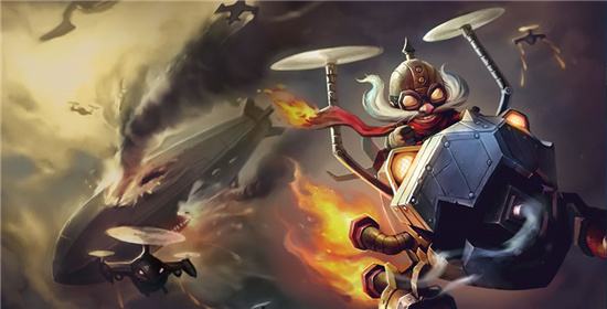 英雄联盟手游英勇投弹手库奇背景故事介绍
