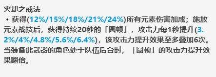 原神息灾武器图鉴