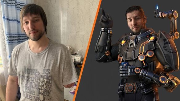 员工车祸截肢 《War Robots》为其设计专属角色筹义肢