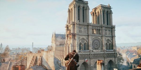 育碧VR新作《燃烧的巴黎圣母院》曝光 今年3月上线