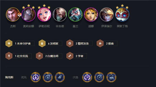 云顶之弈白法发明家阵容推荐