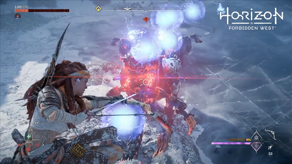 PS4《地平线：西之绝境》新演示 埃洛伊鏖战撼地兽