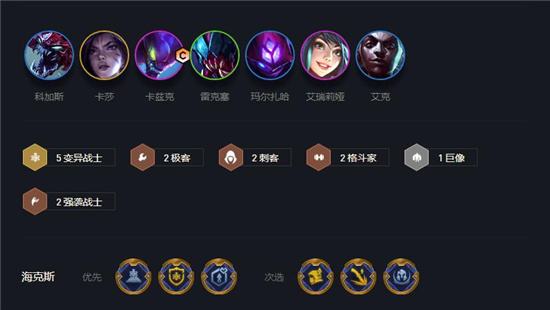 云顶之弈S6.5五变异飞天螳螂阵容推荐