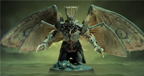 《命运2:邪姬魅影》邪魔女王萨瓦图恩雕像公布